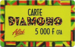 Senegal - Alizé - Carte Diamono (Cn. At Bottom Middle), 5.000Fcfa, Used - Senegal