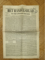 Het Handelsblad Der Stad En Provincie Antwerpen 4 December 1844 - Informations Générales