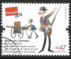 Portugal – 2010 Republic Centenary 0,47 Used Stamp - Usati