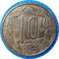 Monnaie Afrique Equatoriale Française -  Cameroun 1958 - 10 Francs - Frans-Equatoriaal-Afrika