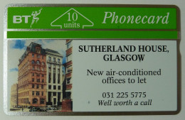 UK - Great Britain - BT & Landis & Gyr - BTP082 - Sutherland House, Glasgow - 243C - 5056ex - Mint - BT Private Issues