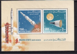 MAHRA STATE MNH **   Bloc Feuillet 1968 - Aden (1854-1963)