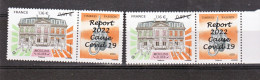 France 5437A Moulins 2022 Faible Tirage Vendu à Moulins Variété Fenêtres Blanches Et Normal Neuf ** TB MNH - Unused Stamps