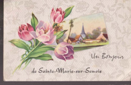 Cpsm Sainte-marie-sur-semois - Etalle