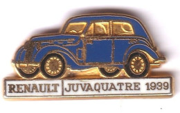 V325 Pin's RENAULT Tacot JUVAQUATRE 1939 SUPER Qualité Arthus Signé CEP PARIS Achat Immédiat Immédiat - Renault