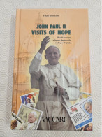 Pope John Paul II Visits Of Hope 2 Visit - Wojtyla's Travels On Stamps BONACINA COLORED PAGES New UNDER CELLOFAN Euro 22 - Thématiques