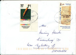 Israel Cover Sent To Denmark 2017 - Lettres & Documents