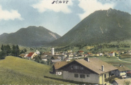 E2172) REUTTE - Außerfern   - Tirol - Alte Farbfoto AK - HAUS Detail Im Vordergrund R TOP ! - Reutte