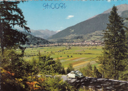 E2228) Blick Von Der Tristachersee Strasse Auf LIENZ Gegen Iseltal U. Großvenediger - Tolles Altes AUTO Detail - Lienz