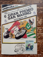 SAN MARINO 6° GRAN PREMIO 1986 - Car Racing - F1