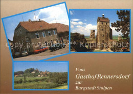 72405367 Rennersdorf-Neudoerfel Gasthof Rennersdorf Burg Stolpen - Stolpen