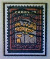 United States, Scott #5618, Used(o), 2021, Western Wear: Yoke Shirt, (55¢), Multicolored - Used Stamps