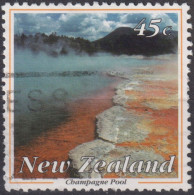 1993 Neuseeland ° Mi:NZ 1284, Sn:NZ 1155, Yt:NZ 1228, Champagne Pool, Thermal Wonders - Rotorua - Gebruikt