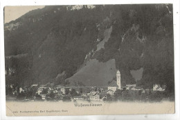 Wolfenschiessen (Suisse, Niwald) : Totalsicht-Panorma Im 1905 PF - Wolfenschiessen