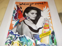 ANCIENNE PUBLICITE PENELOPE CRUZ  SCHWEPPES 2014 - Posters