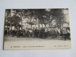 PUY DE DOME-16-LEZOUX -FOIRE A LA CROIX DES RAMEAUX -ANIMEE - Lezoux