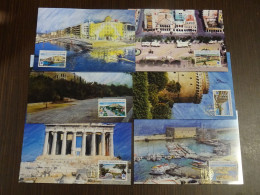 Greece 2004 Athens 2004 Views Of Olympic Cities Maximum Card Set VF - Cartes-maximum (CM)