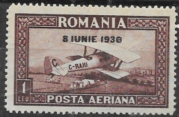 Rumania Mnh ** 25 Euros 1930 Horizontal Waves Wtm - Unused Stamps