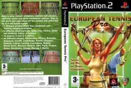 PlayStation 2 - European Tennis Pro - Playstation 2
