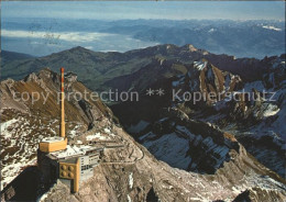 11692104 Saentis AR Fliegeraufnahme Bergstation Mit Vorarlberg Saentis AR - Andere & Zonder Classificatie