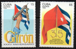 CUBA 1996 - 35th ANNIVERSARY OF THE VICTORY GIRON BEACH - MUSTER - SPECIMEN - M - Sin Dentar, Pruebas De Impresión Y Variedades