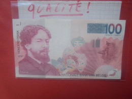 BELGIQUE 100 Francs 1995-2001 Circuler Belle Qualité (B.32) - 100 Francos