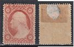 Timbre Neuf* Des Etats Unis De 1857 N°10 Pères Fondateurs MH - Unused Stamps