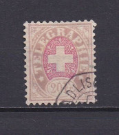 SUISSE 1868 TAXE N°8 OBLITERE - Telegraph