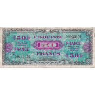 France, 50 Francs, Drapeau/France, 1945, 29233451, TB+, Fayette:VF24.2 - 1945 Verso Frankreich