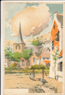 DILBEEK  L'EGLISE          LITH.J.L.GOFFART       ZIE AFBEELDINGEN - Dilbeek