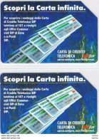 2  USATE  £. 5.000 + £. 10.000  -  31.12.1993  CARTA  INFINITA  II°  TIPO  -  MANTEGAZZA  -  S. CPL. -  QUESTE. - Publiques Figurées Ordinaires