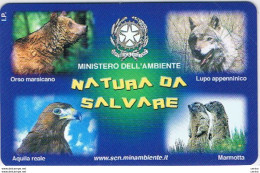 NUOVA  £. 5.000  -  31.12.2001  NATURA  DA  SALVARE. - Publiques Figurées Ordinaires