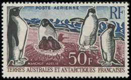* T.A.A.F. PA 5 : Faune De L'Antarctique, TB - Luftpost