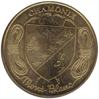 74-0968 - JETON TOURISTIQUE MDP - Chamonix - Mont-Blanc - Le Blason - 2010.1 - 2010