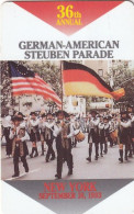 USA - 36th German-American Steuben Parade, Nice Telecom Prepaid Card $3, Tirage 5000, Mint - Autres & Non Classés