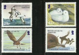 British Antarctic Territory  2005  Birds Set  MNH - Pinguïns & Vetganzen