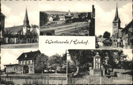 41593522 Westerode Duderstadt Niedersachsen Evgl.Kirche, Bahnhof U.Kriegerdenkma - Duderstadt