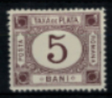 Roumanie - Moldavie - Taxe - Neuf 1*n° 2 De 1881 - Sonstige & Ohne Zuordnung