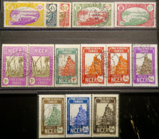 LP3972/438 - 1939/1940 - COLONIES FRANÇAISES - NIGER - SERIE COMPLETE - N°74 à 85 Oblitérés - Used Stamps