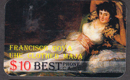 ART FRANCISCO GOYA SET OF 4 PHONE CARDS - Schilderijen