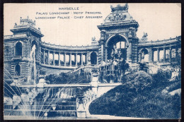 France - Marseille - Palais Longchamp - Motif Principal - Parken En Tuinen