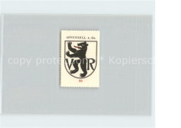 11667123 Appenzell IR Briefmarke Wappen Appenzell - Other & Unclassified