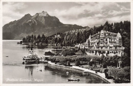 SUISSE - Weggis - Posthotel Terminus - Carte Postale Ancienne - Weggis