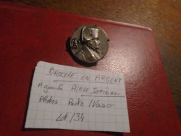 NAPOLEON BONAPARTE  / RARE !!!! BROCHE EN ARGENT Avec AIGLE IMPERIAL ** SUPERBE ETAT  RARE!!!!**  8 Photos - Autres & Non Classés