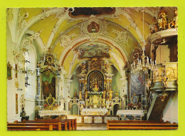 Autriche Tyrol Tirol N°6162 Mutters Pfarrkirche Intérieur De L'Eglise Choeur Autel Chaire VOIR DOS - Mutters