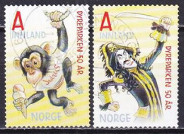 2016. Norway. The 50th Anniversary Of Kristiansand Zoo. Used. Mi. Nr. 1914-15 - Oblitérés