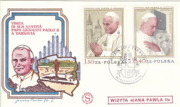 POLAND Cover 2-11,popes Travel 1979 - Storia Postale