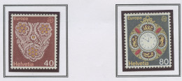 Suisse - Switzerland - Schweiz 1976 Y&T N°1003 à 1004 - Michel N°1073 à 1074 *** - EUROPA - Unused Stamps