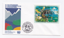 FDC DE VIENNE DU 15/03/1991 ANIMAUX - FDC