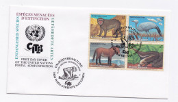 FDC DE VIENNE DU 13/03/1997 ANIMAUX - FDC